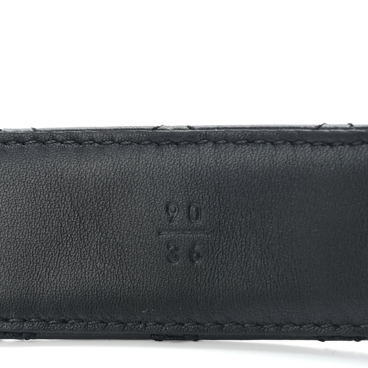 Calfskin Quilted CC Chain Belt 90 36 Black