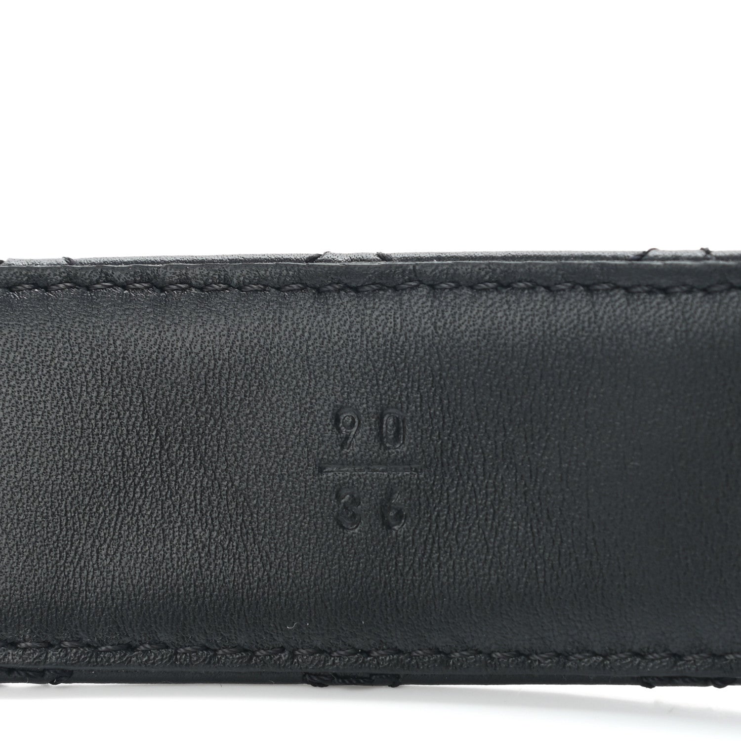 Chanel Calfskin Quilted CC Chain Belt 90 36 Black 4 of 8