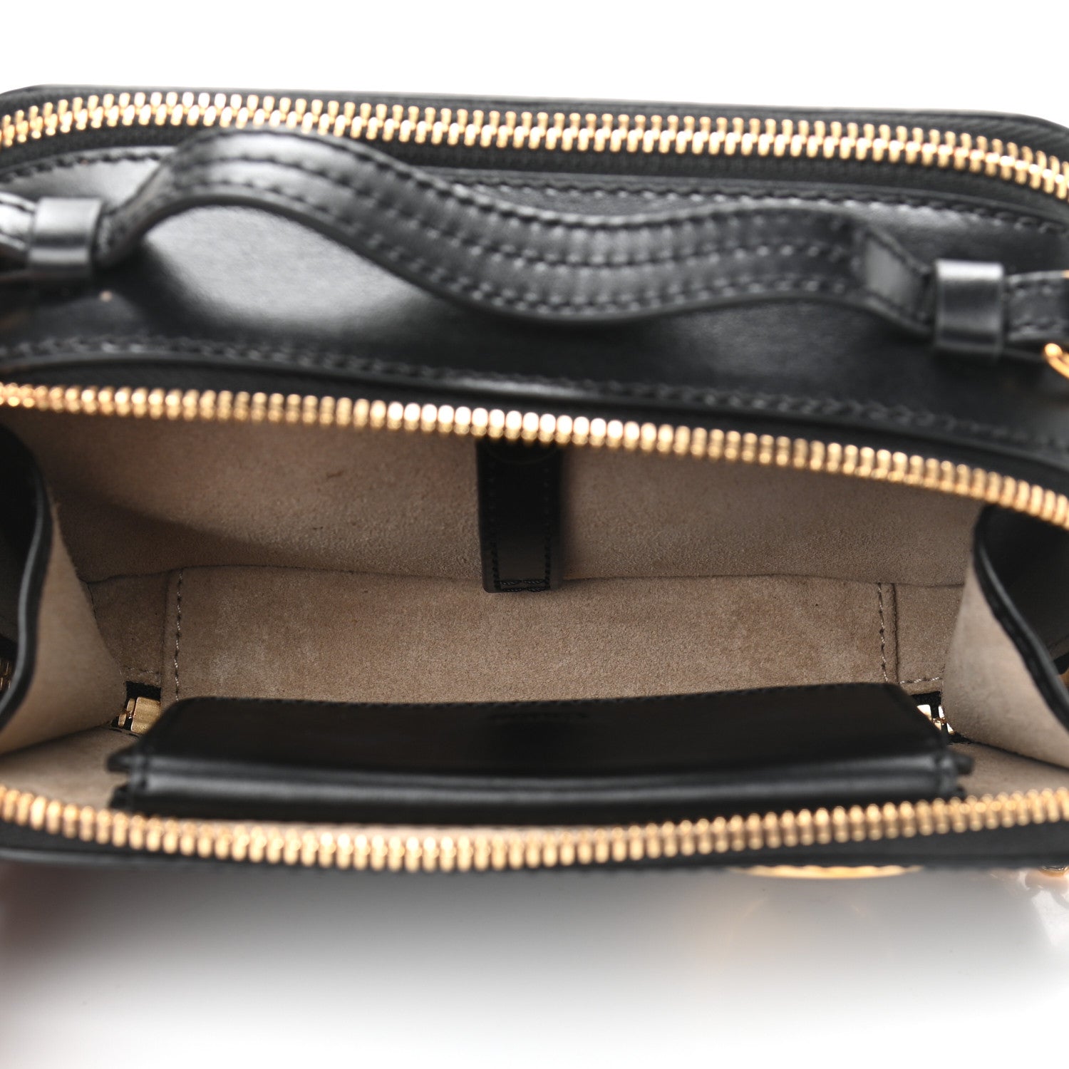 Chloe Calfskin Mini C Vanity Bag Black 6 of 14