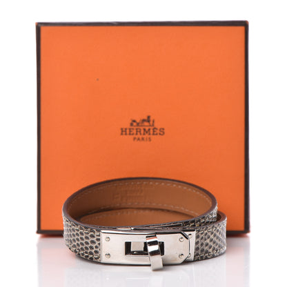 Hermes Lizard Kelly Double Tour Bracelet S Ombre 6 of 6