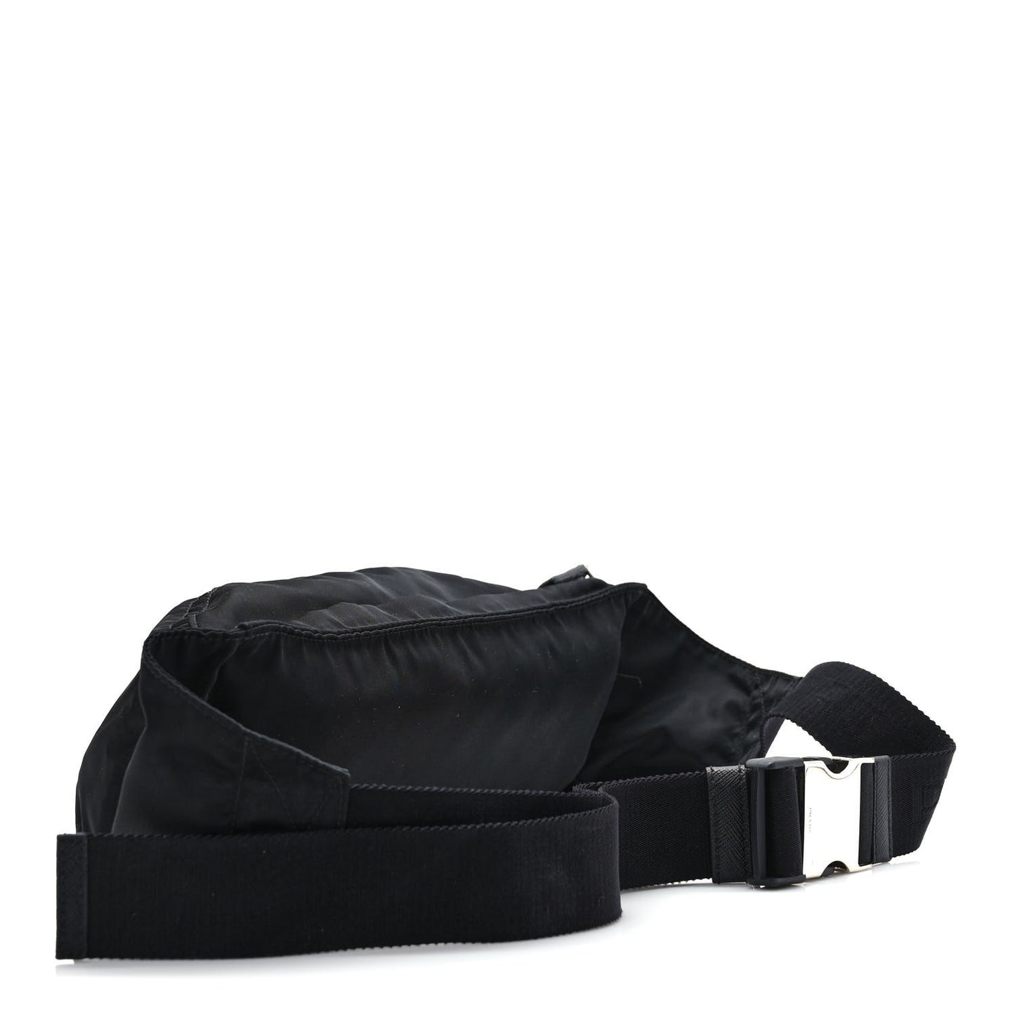 Tessuto Nylon Montagna Belt Bag Black