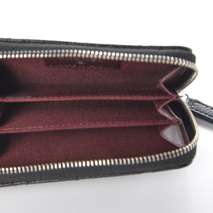 Chanel Caviar Quilted Zip Coin Purse Black 5 of 8
