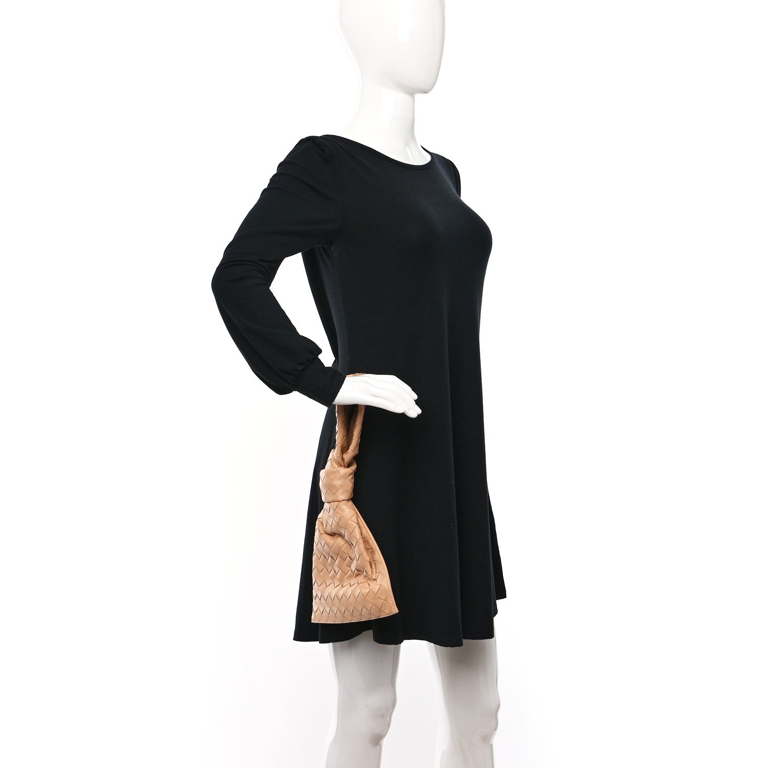 Bottega Veneta Nappa Intrecciato Mini BV Twist Almond 2 of 8
