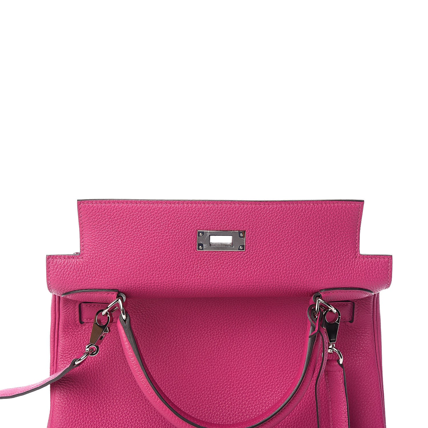 Hermes Togo Kelly Retourne 28 Rose Pourpre 29 of 37