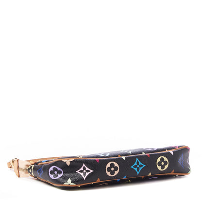 Louis Vuitton Monogram Multicolor Pochette Accessories Black 4 of 9