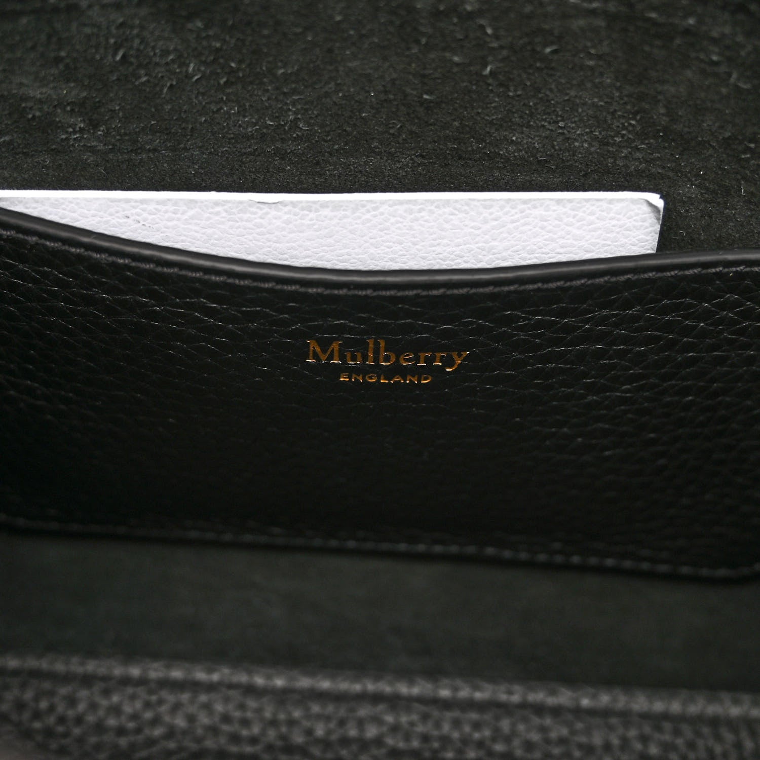 Mulberry Heavy Grain Mini Alexa Black 6 of 9