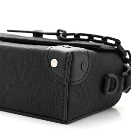 Louis Vuitton Taurillon Monogram Steamer Wearable Wallet Black 9 of 9