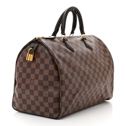 Louis Vuitton Damier Ebene Speedy 35 3 of 11