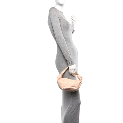 Bottega Veneta Calfskin Mini Double Knot Bag Melon Washed 2 of 9