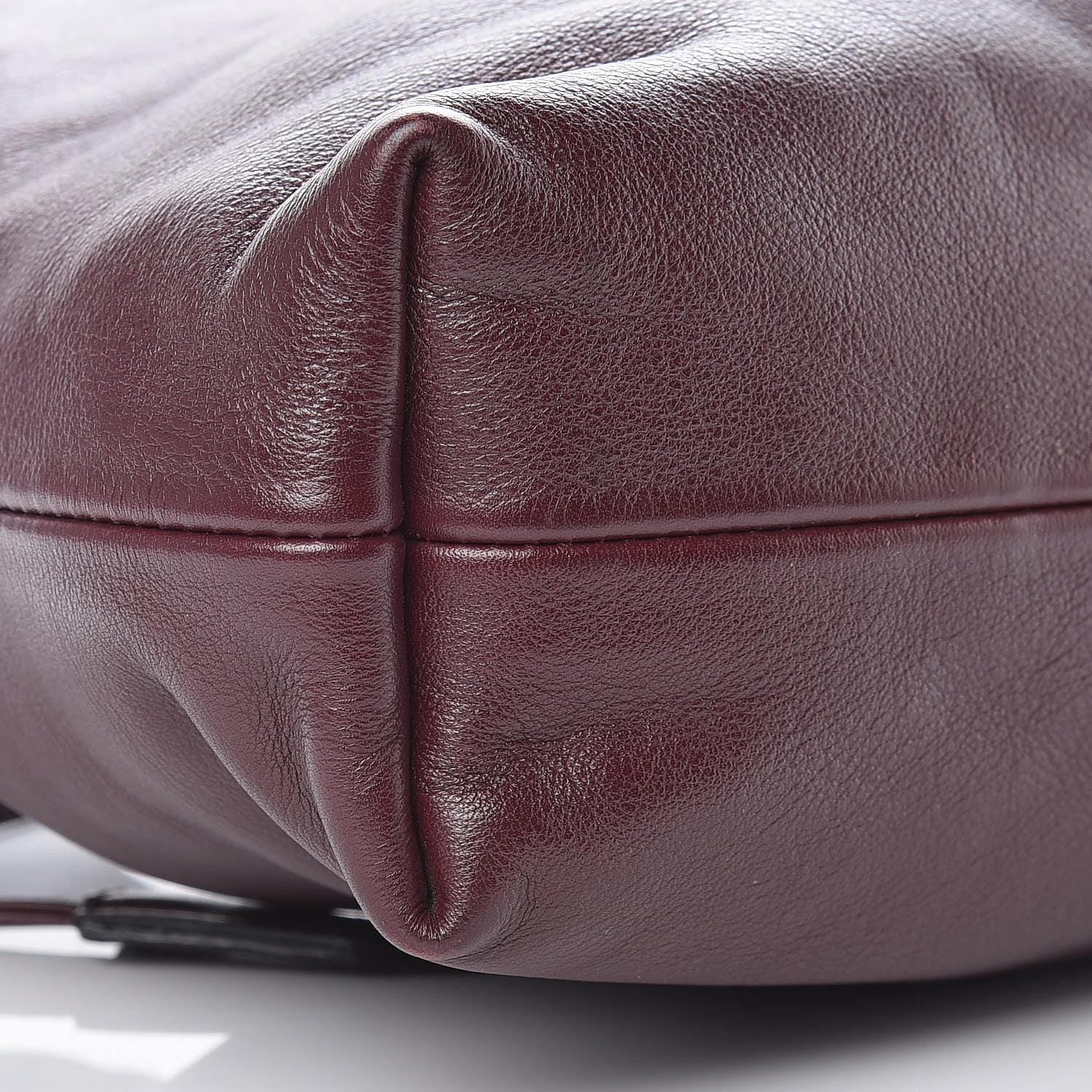 Burberry Calfskin House Check Little Crush Deep Claret 9 of 11