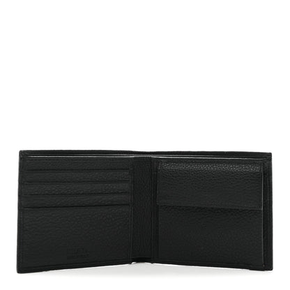 Prada Vitello Grain Bi-Fold Wallet Black 5 of 7