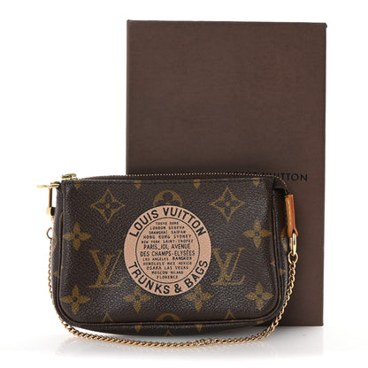 Louis Vuitton Monogram Complice Trunks and Bags Mini Pochette Accessories Beige 8 of 8