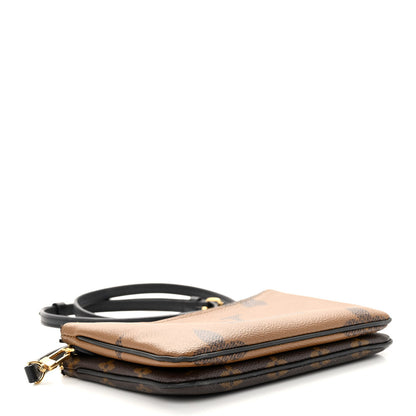 Louis Vuitton Reverse Monogram Giant Double Zip Pochette 4 of 12