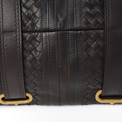 Bottega Veneta Nappa Intrecciato Accordion Satchel Moro 9 of 12