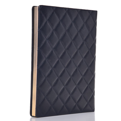 Chanel Lambskin Quilted Notebook Navy 3 of 5