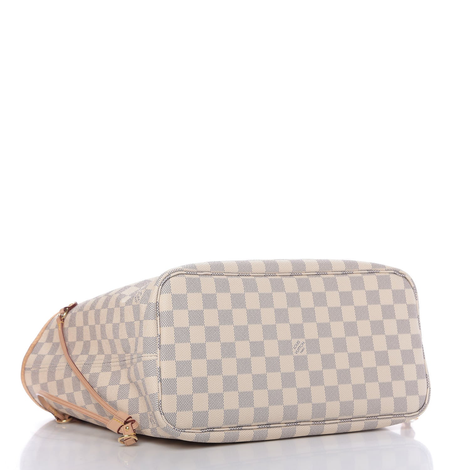 Louis Vuitton Damier Azur Neo Neverfull MM Rose Ballerine 4 of 10