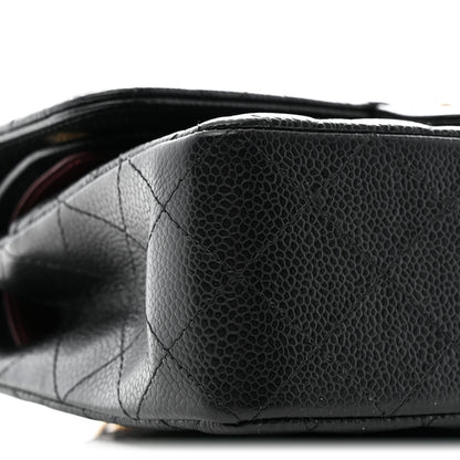 Chanel Caviar Quilted Small Double Flap Black 9 of 11