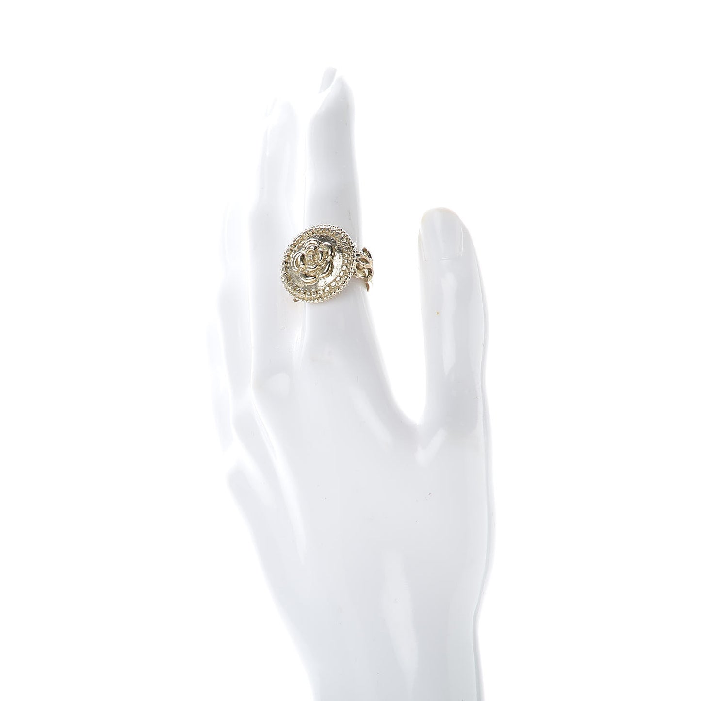 CC Camellia Ring 4.75 Gold