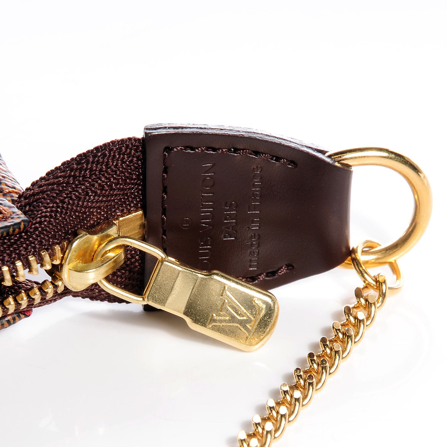 Louis Vuitton Damier Ebene Mini Pochette Accessories 6 of 8