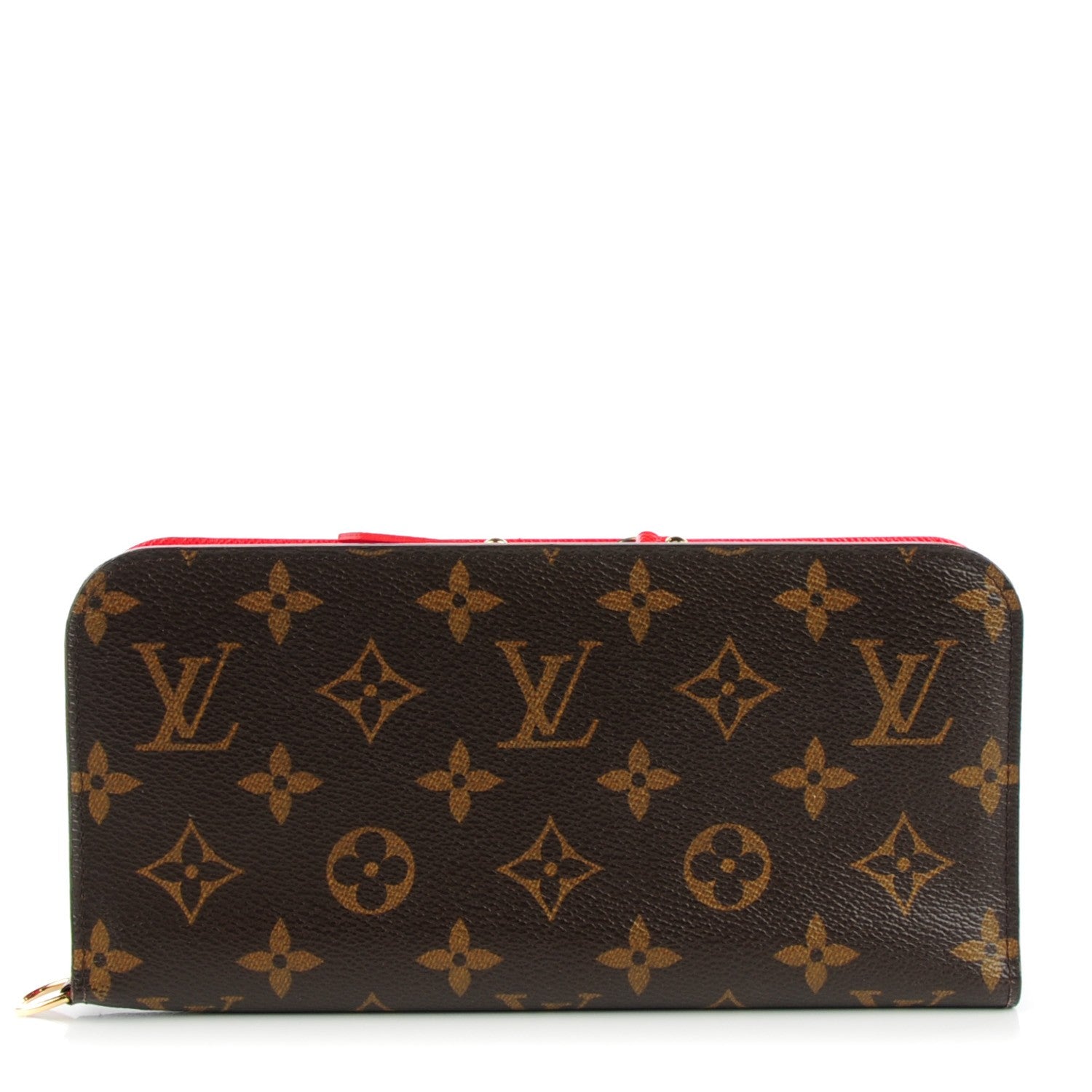 Louis Vuitton Monogram Kusama Waves Insolite Wallet Red 1 of 7
