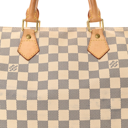 Louis Vuitton Damier Azur Speedy 30 17 of 21