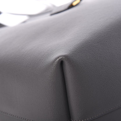 Saint Laurent Calfskin Large Shopping Tote Dark Grey 9 of 12