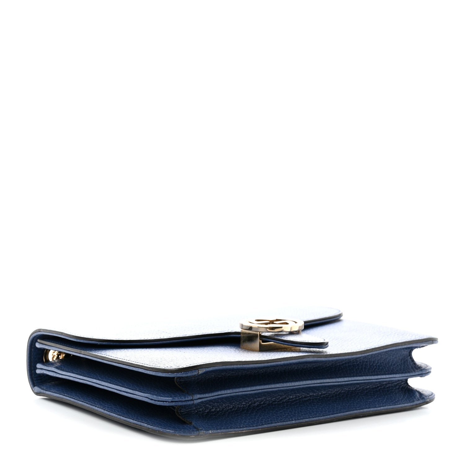 Gucci Dollar Calfskin Interlocking G Shoulder Bag  Caspian 4 of 13