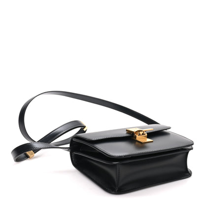 Celine Box Calfskin Teen Classic Box Flap Bag Black 4 of 9
