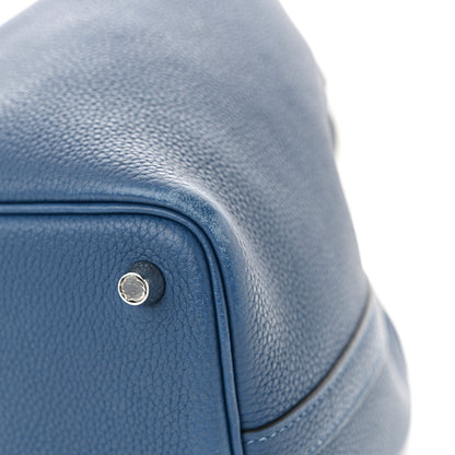 Hermes Taurillon Clemence Picotin Lock 18 PM Deep Bleu 11 of 12