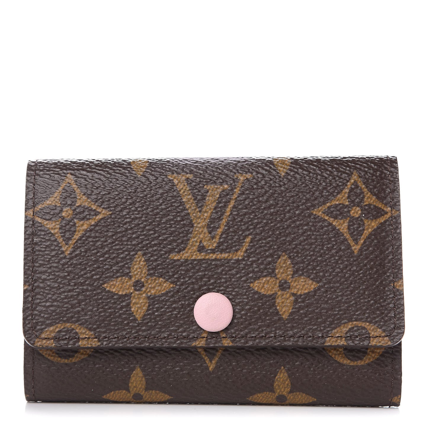 Monogram Multicles 6 Key Holder Rose Ballerine