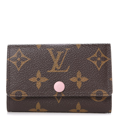 Louis Vuitton Monogram Multicles 6 Key Holder Rose Ballerine 1 of 10