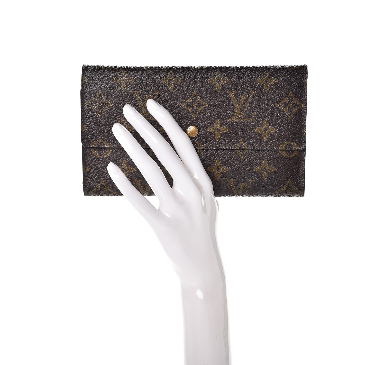 Louis Vuitton Monogram Porte Tresor International Wallet 2 of 10