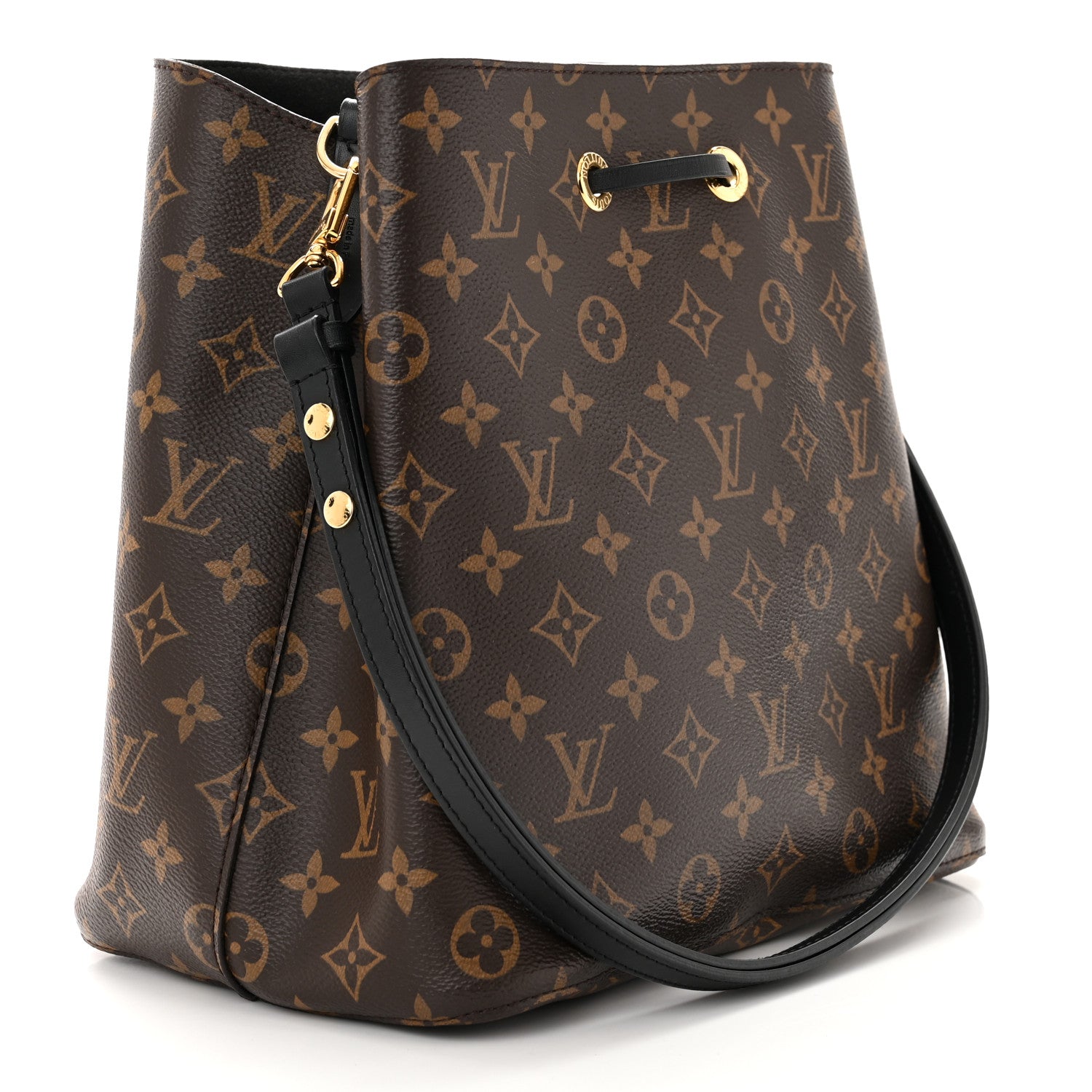 Louis Vuitton LOUIS VUITTON Monogram Neonoe MM Black 1 of 9
