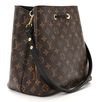 Louis Vuitton LOUIS VUITTON Monogram Neonoe MM Black 1 of 9