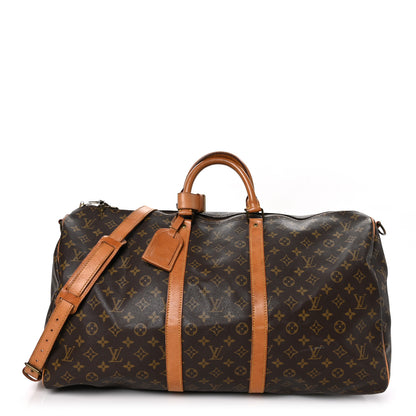 Louis Vuitton Monogram Keepall Bandouliere 55 1 of 20