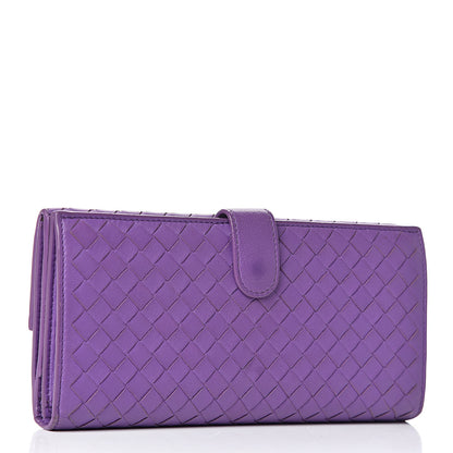 Bottega Veneta Nappa Intrecciato Continental Wallet Byzantine 3 of 9