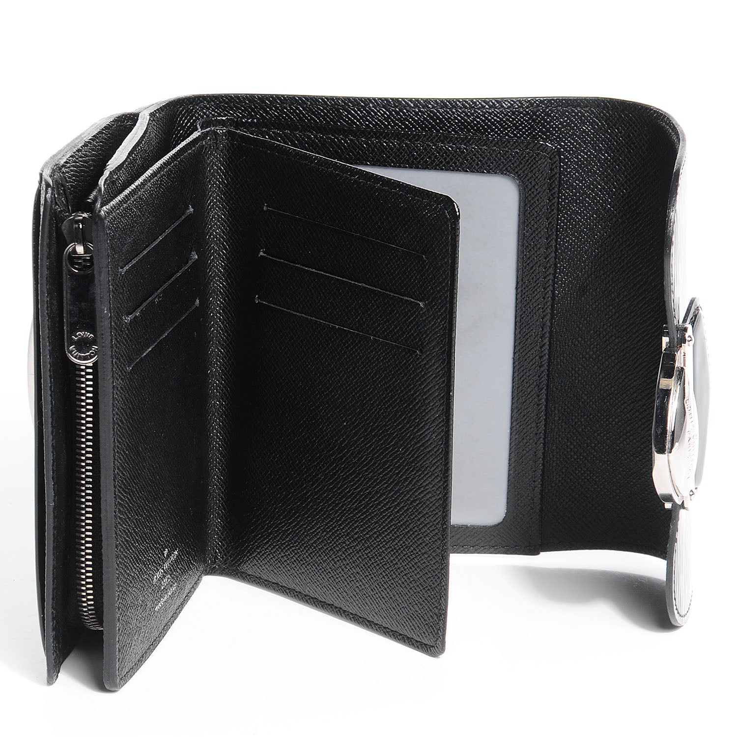 Louis Vuitton Electric Epi Joey Wallet Black 5 of 7