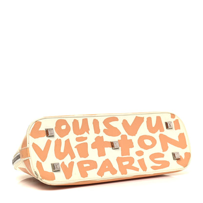 Louis Vuitton Graffiti Alma Horizontal Peach 3 of 7