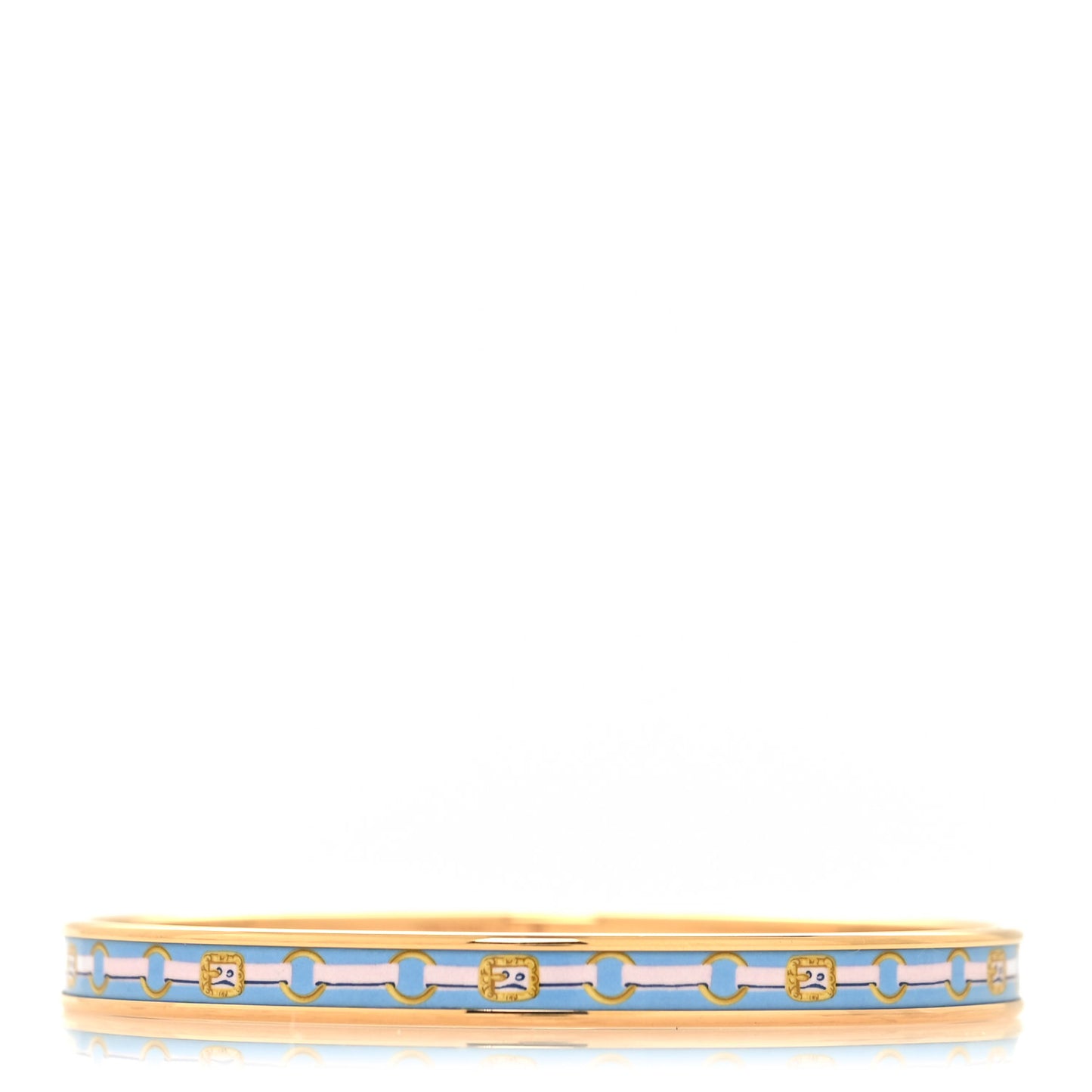 Enamel Printed Extra Narrow Bracelet 65