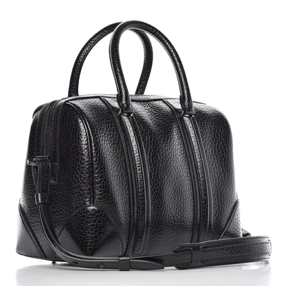 Givenchy Glazed Pebbled Calfskin Medium Lucrezia Black 4 of 11