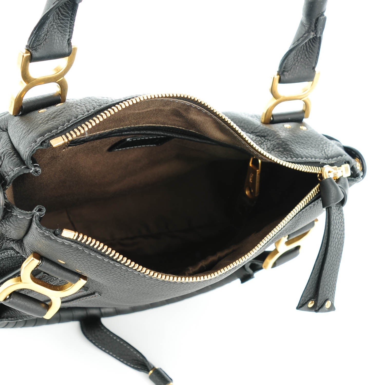 Chloe Calfskin Medium Marcie Satchel Black 5 of 8