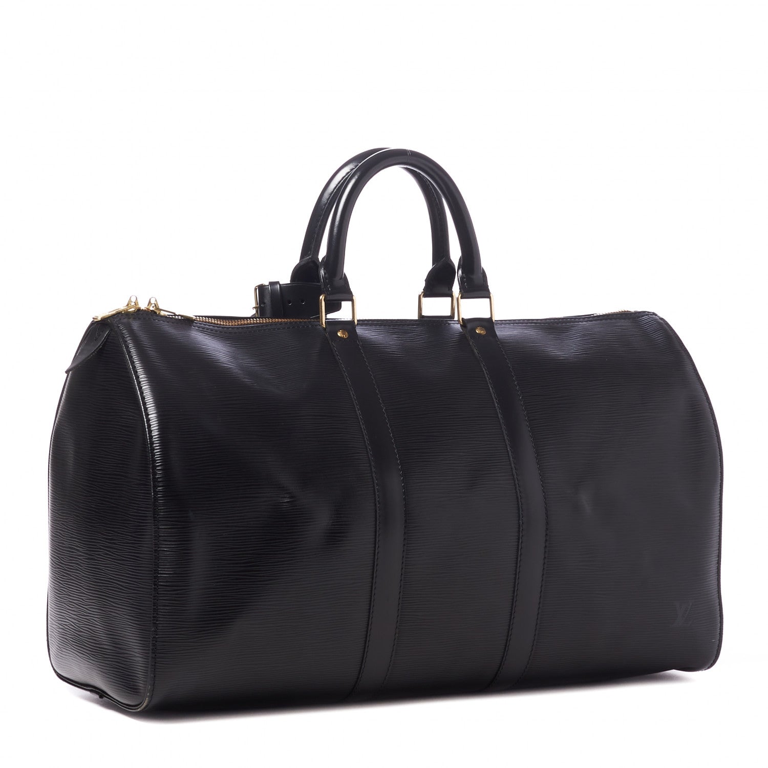 Louis Vuitton Epi Keepall 45 Black 2 of 11