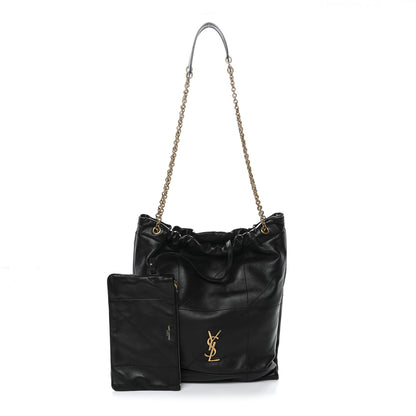 Saint Laurent Lambskin Matelasse Monogram Medium Jamie 4.3 Pochon Black 3 of 11