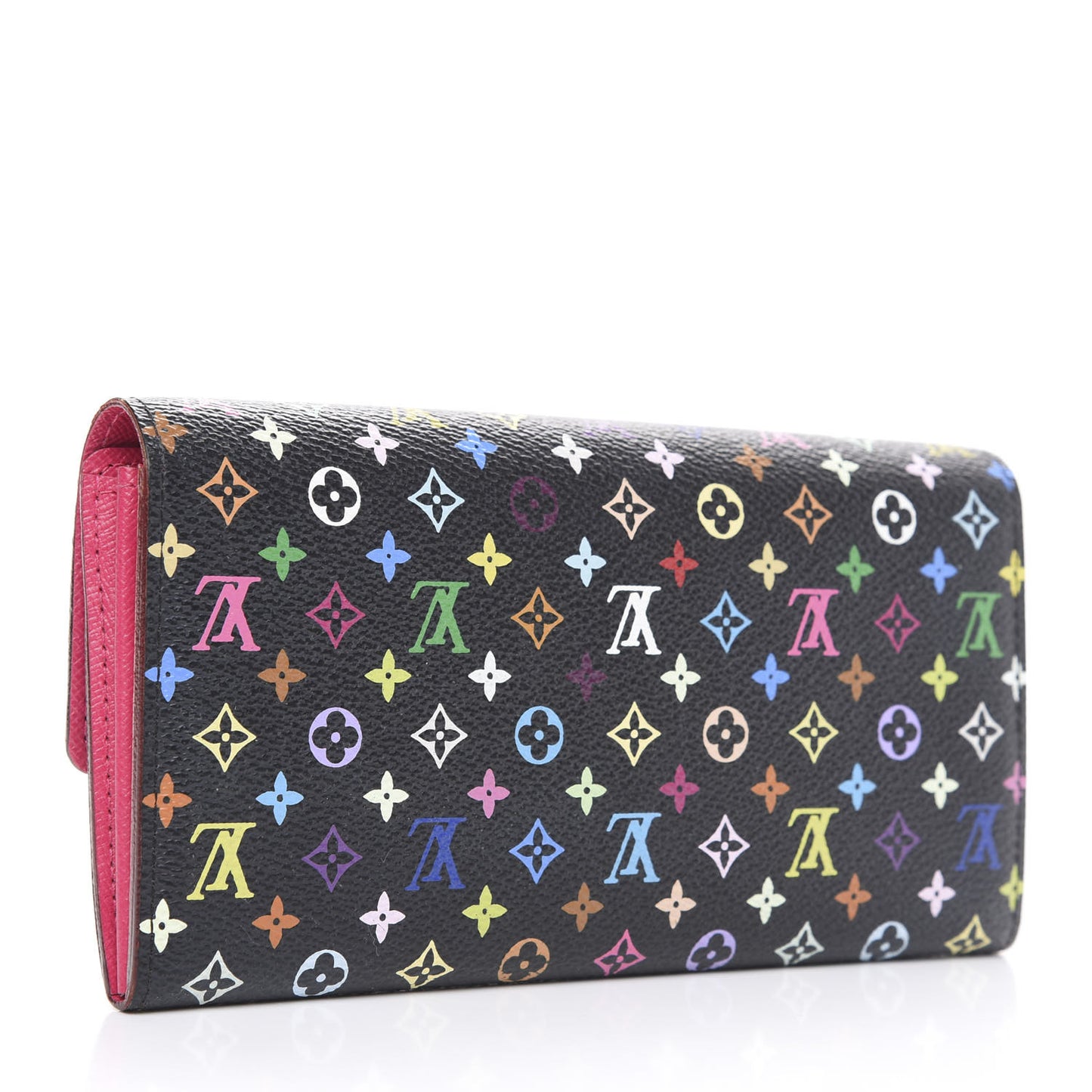 Monogram Multicolor Sarah Wallet Black Grenade