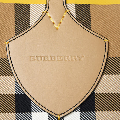 Burberry Vintage Check Large The Giant Reversible Tote Antique Yellow 8 of 9