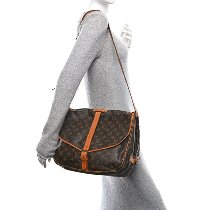 Louis Vuitton Monogram Saumur 35 2 of 19