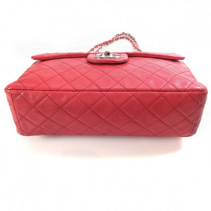Chanel Caviar Maxi Flap Fuchsia 4 of 12