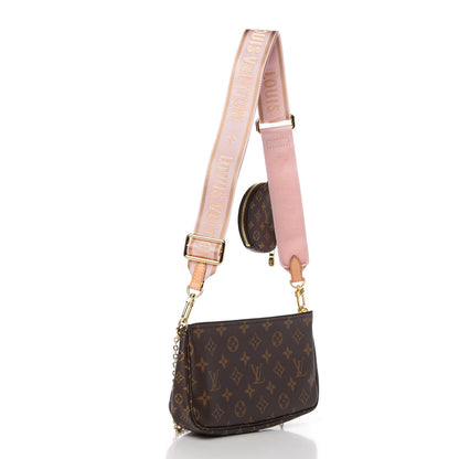 Louis Vuitton Monogram Multi Pochette Accessories Rose Clair 3 of 12