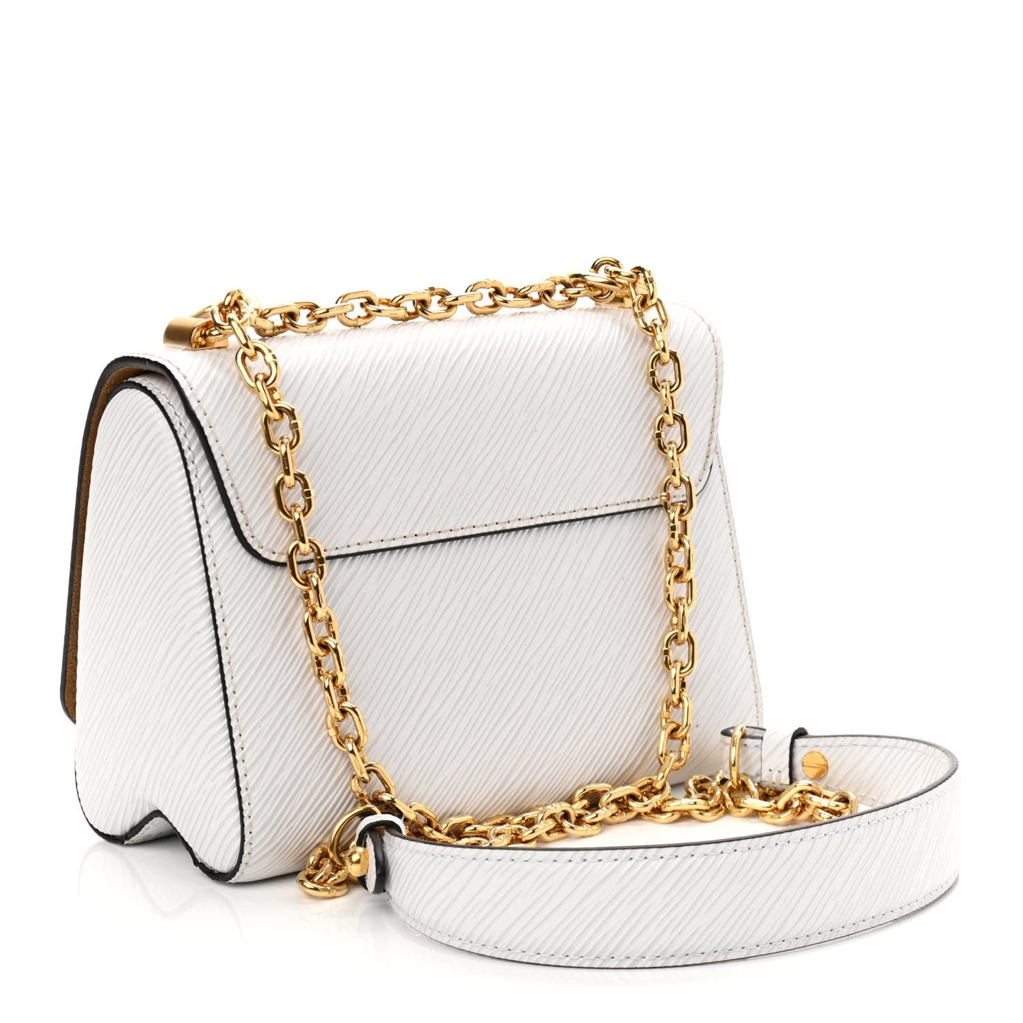 Epi Twist Shoulder Bag PM White