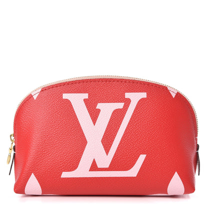 Louis Vuitton Monogram Giant Cosmetic Pouch Rouge 1 of 8